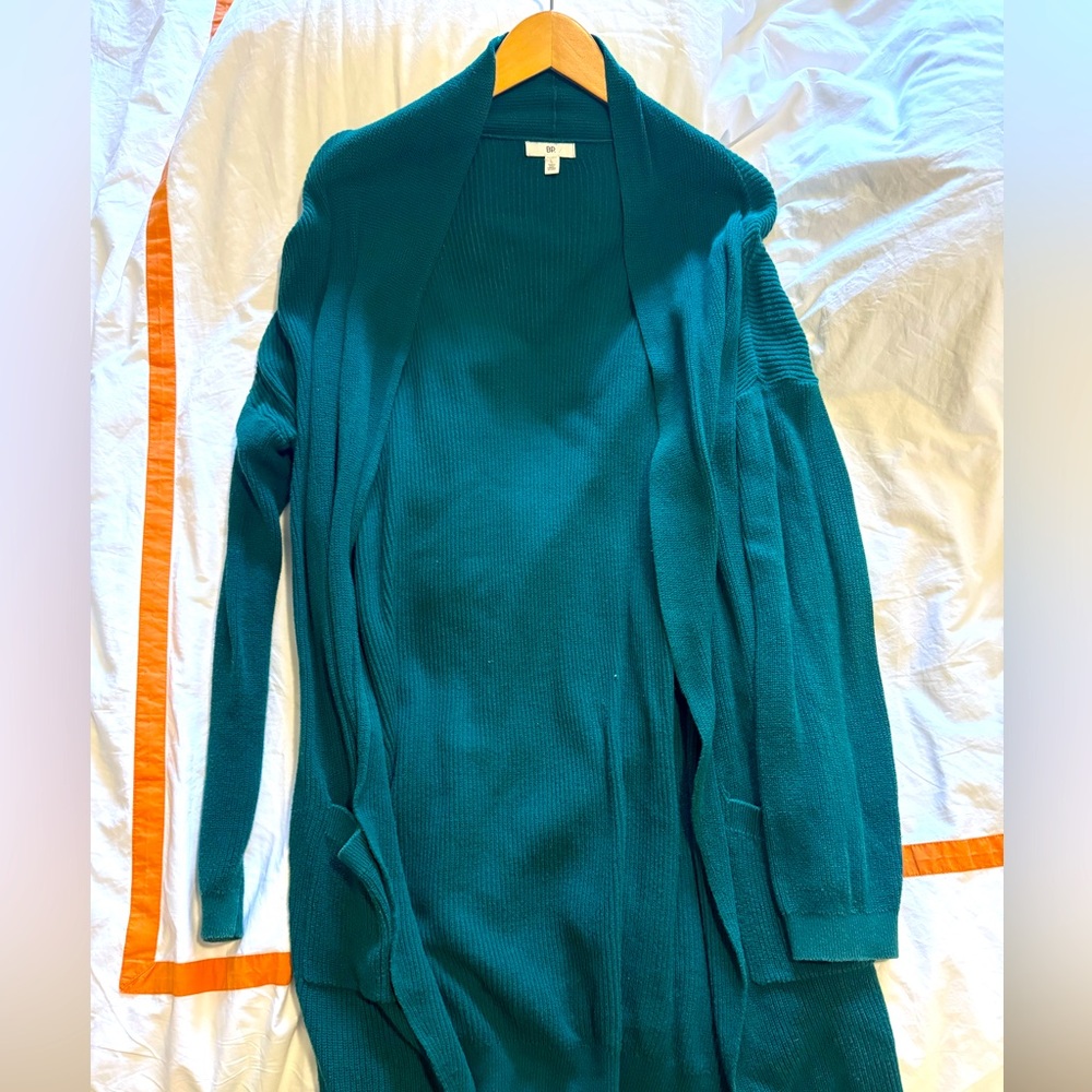 BP. Everyday V-Neck Cotton Blend Cardigan